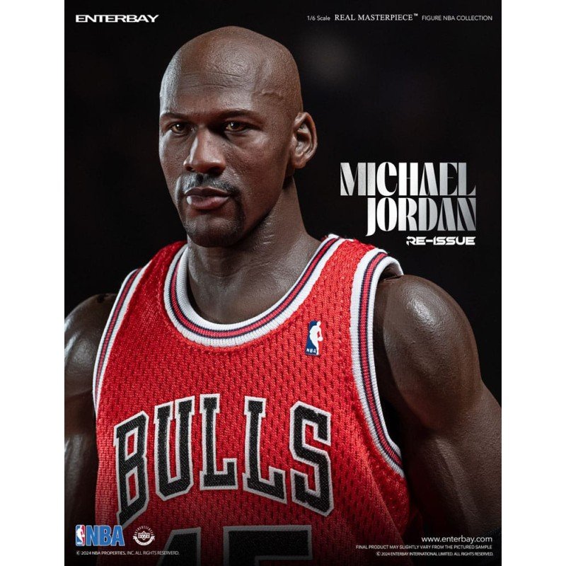 NBA Collection figurine Real Masterpiece 1/6 Michael Jordan I'm Back Edition Limited 30 cm | 4897020219231