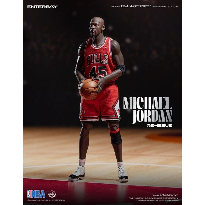 NBA Collection figurine Real Masterpiece 1/6 Michael Jordan I'm Back Edition Limited 30 cm | 4897020219231