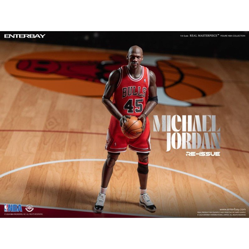 NBA Collection figurine Real Masterpiece 1/6 Michael Jordan I'm Back Edition Limited 30 cm | 4897020219231