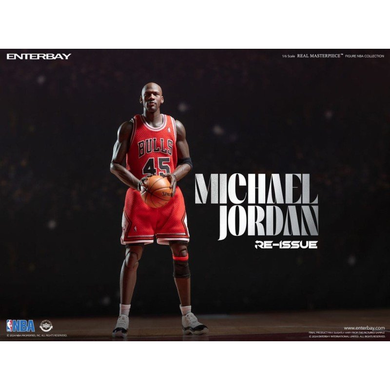 NBA Collection figurine Real Masterpiece 1/6 Michael Jordan I'm Back Edition Limited 30 cm | 4897020219231