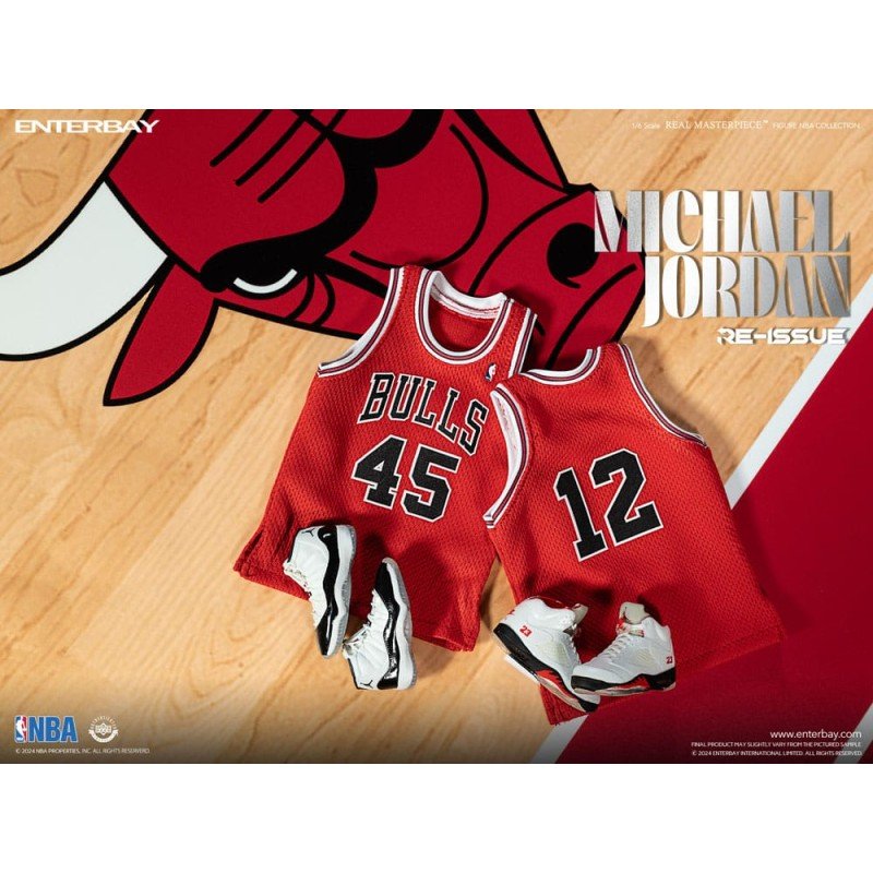 NBA Collection figurine Real Masterpiece 1/6 Michael Jordan I'm Back Edition Limited 30 cm | 4897020219231
