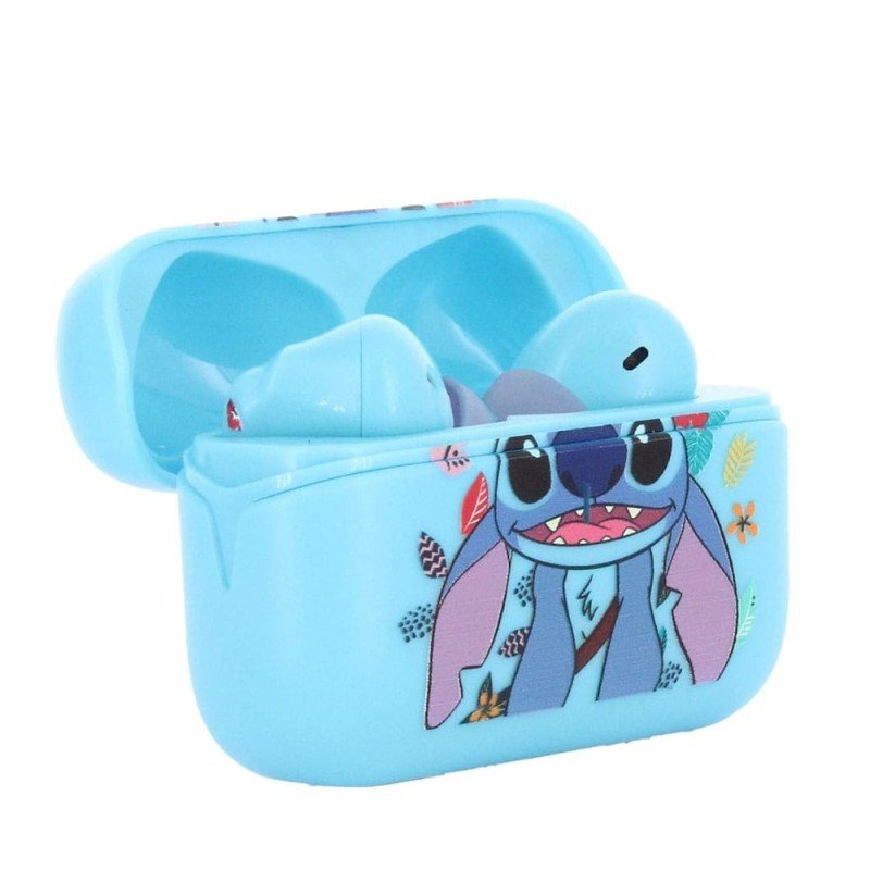 Lilo & Stitch Mini Stand Holdems & Draadloze Koptelefoon Stitch & TWS Buds Design 2 10cm | 5060525897245