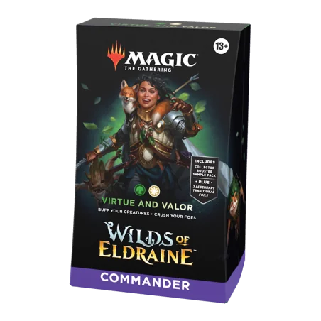 MTG - Wilds of Eldraine Commander Deck (Virtue and Valor) - ENG