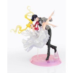 Sailor Moon statuette PVC FiguartsZERO Chouette Usagi & Tuxedo Mask Moonlight Glow Edition 24 cm | 4573102686558