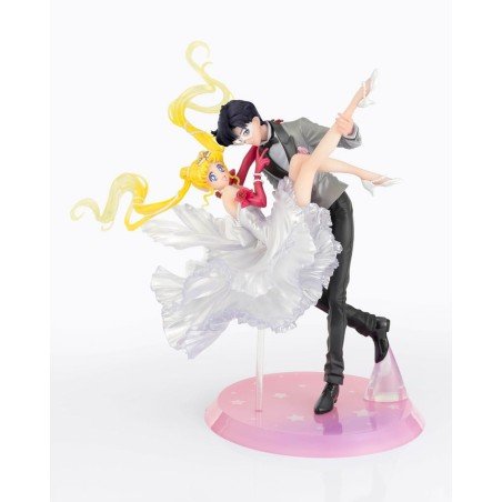 Sailor Moon FiguartsZERO Chouette PVC Statue Usagi & Tuxedo Mask Moonlight Glow Edition 24 cm | 4573102686558
