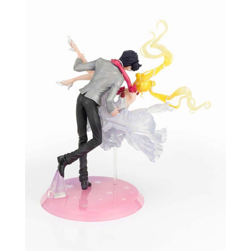 Sailor Moon FiguartsZERO Chouette PVC Statue Usagi & Tuxedo Mask Moonlight Glow Edition 24 cm | 4573102686558