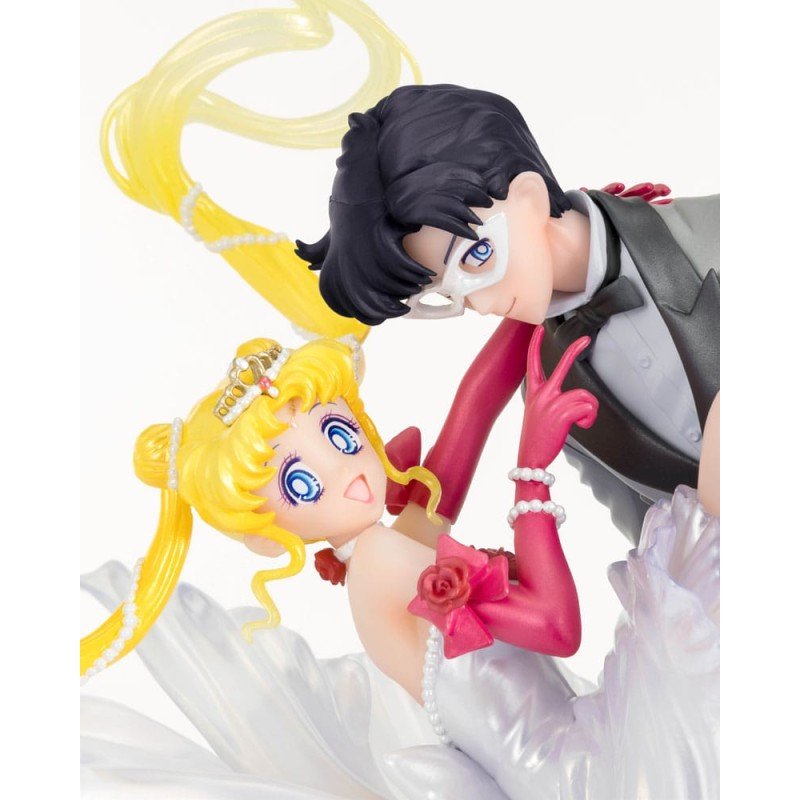 Sailor Moon FiguartsZERO Chouette PVC Statue Usagi & Tuxedo Mask Moonlight Glow Edition 24 cm | 4573102686558