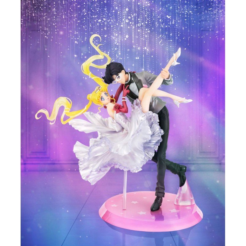 Sailor Moon FiguartsZERO Chouette PVC Statue Usagi & Tuxedo Mask Moonlight Glow Edition 24 cm | 4573102686558