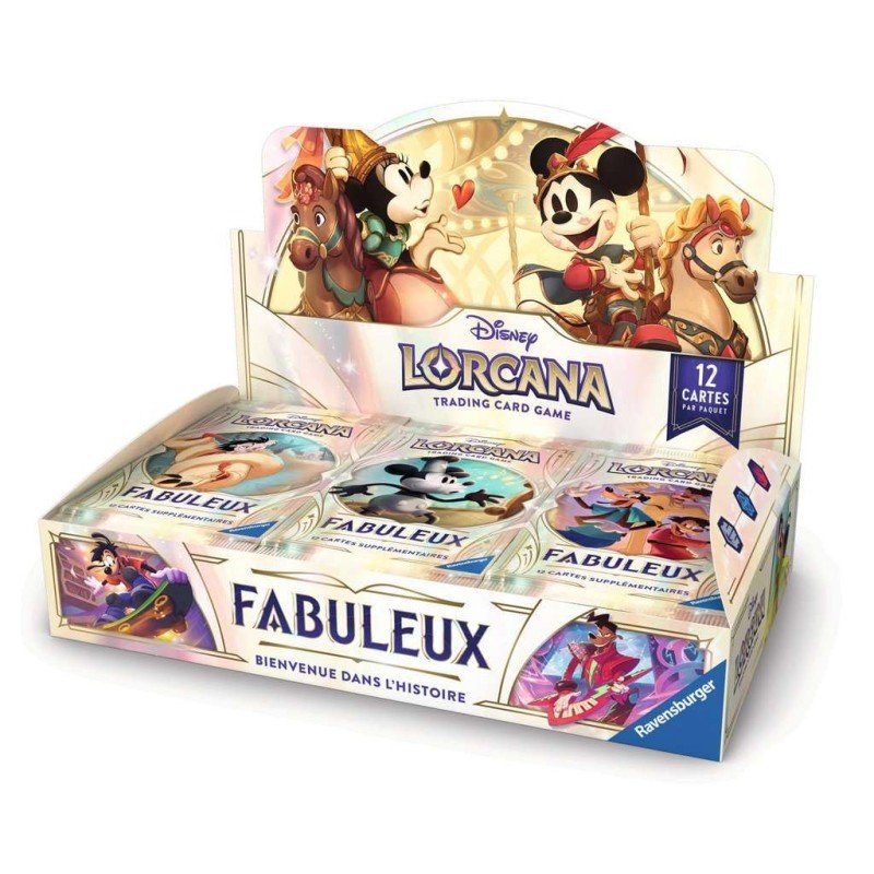Disney Lorcana - Fabuleux (Chapitre 9) - Boite de Boosters (24 packs) - FR | 4050368986412