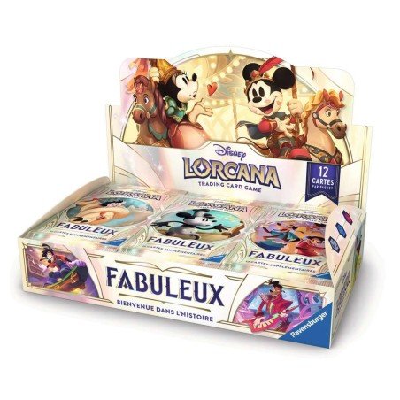 Disney Lorcana - Fabuleux (Chapitre 9) - Boite de Boosters (24 packs) - FR | 4050368986412