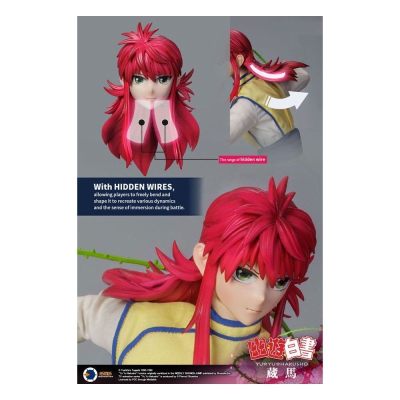 Yu Yu Hakusho Action Figure 1/6 Kurama (Luxury Edition) 30 cm | 4713294721433