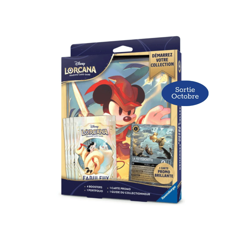 Disney Lorcana - Fabuleux (Chapitre 9) - Coffret Démarrez Votre Collection - FR | 4050368988249
