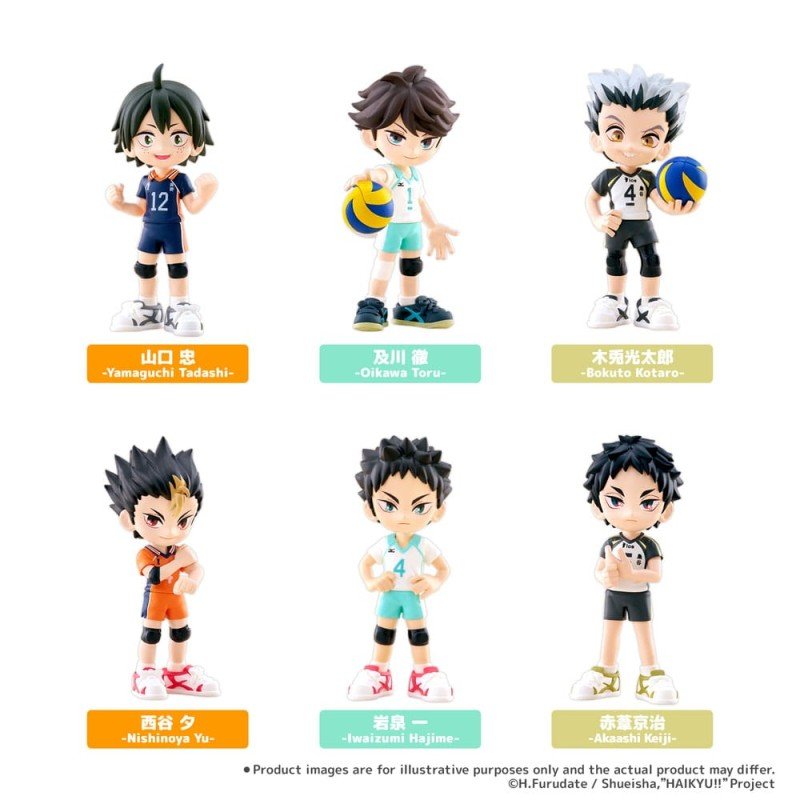 Haikyu!! assortiment figurines PVC PalVerse Vol.2 9 cm (6) | 4570194413741