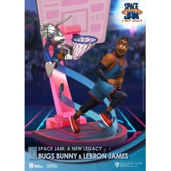 Space Jam: Een Nieuw Legacy diorama PVC D-Stage Bugs Bunny & Lebron James Nieuwe Versie 15 cm | 4711061157959