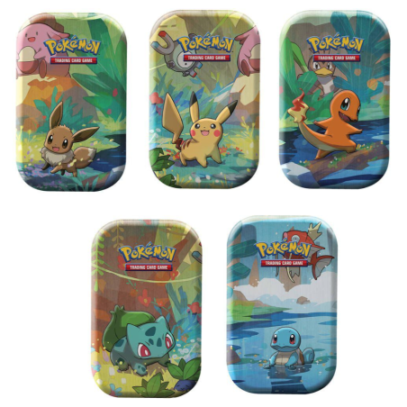 Pokémon - Amitiés de Kanto - Art Set 5 Mini Tins FR | 0820650550744