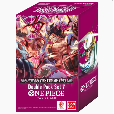 One Piece Card Game - Des poings vifs comme l'éclair (OP-11) - Double Pack ( DP-07) - FR | 4582769796418