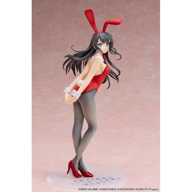 Rascal Does Not Dream of Bunny Girl Senpai statuette 1/7 Mai Sakurajima Red Bunny Girl Ver. 27 cm | 4534530968937