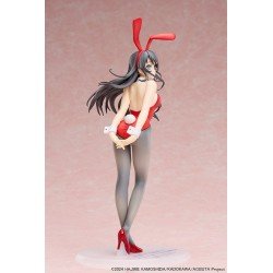 Rascal Does Not Dream of Bunny Girl Senpai statuette 1/7 Mai Sakurajima Red Bunny Girl Ver. 27 cm | 4534530968937