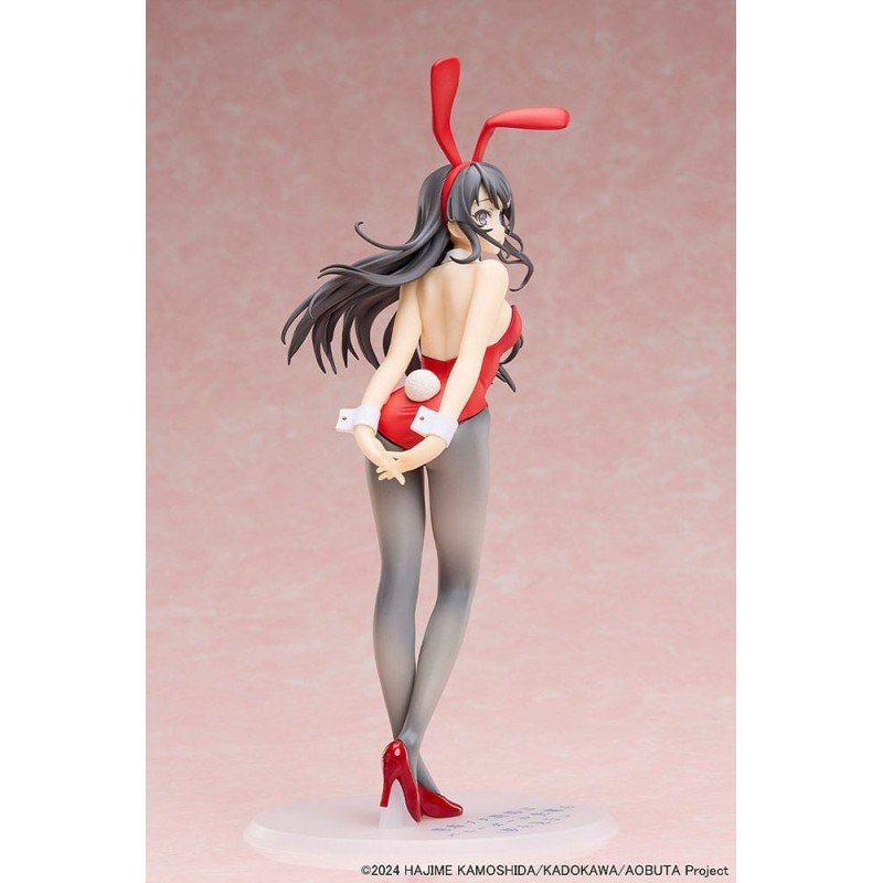 Rascal Does Not Dream of Bunny Girl Senpai statuette 1/7 Mai Sakurajima Red Bunny Girl Ver. 27 cm | 4534530968937