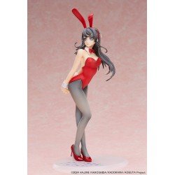Rascal Does Not Dream of Bunny Girl Senpai statuette 1/7 Mai Sakurajima Red Bunny Girl Ver. 27 cm | 4534530968937
