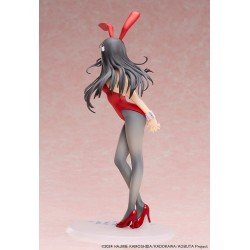 Rascal Does Not Dream of Bunny Girl Senpai statuette 1/7 Mai Sakurajima Red Bunny Girl Ver. 27 cm | 4534530968937