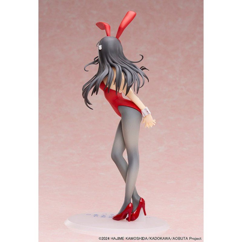 Rascal Does Not Dream of Bunny Girl Senpai statuette 1/7 Mai Sakurajima Red Bunny Girl Ver. 27 cm | 4534530968937