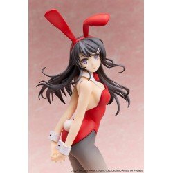 Rascal Does Not Dream of Bunny Girl Senpai statuette 1/7 Mai Sakurajima Red Bunny Girl Ver. 27 cm | 4534530968937