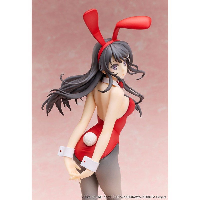 Rascal Does Not Dream of Bunny Girl Senpai statuette 1/7 Mai Sakurajima Red Bunny Girl Ver. 27 cm | 4534530968937
