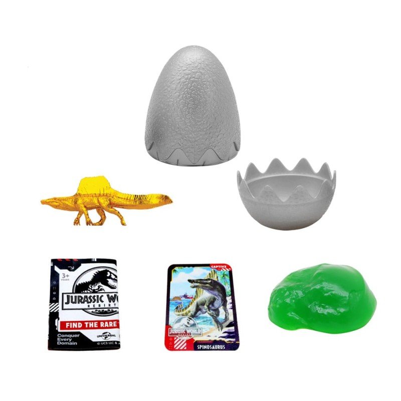 Jurassic World Rebirth Pop N Lock Breach Blind Box Captivz Build n Battle Dinos Display (12) | 0840148215337