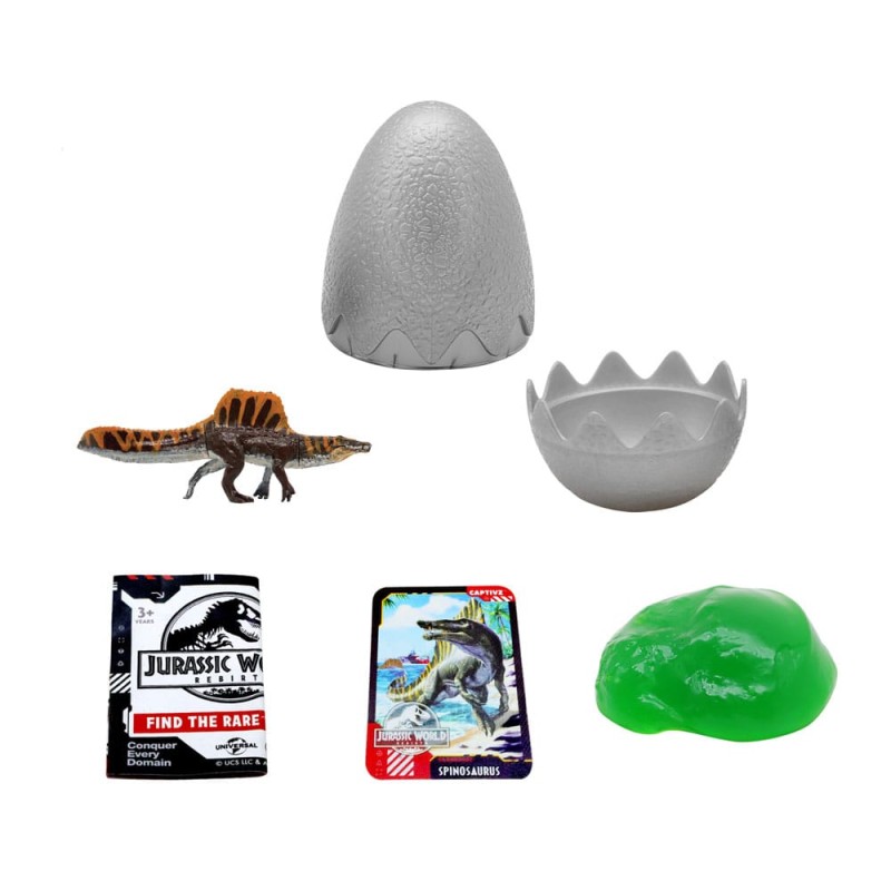 Jurassic World Rebirth Pop N Lock Breach Blind Box Captivz Build n Battle Dinos Display (12) | 0840148215337