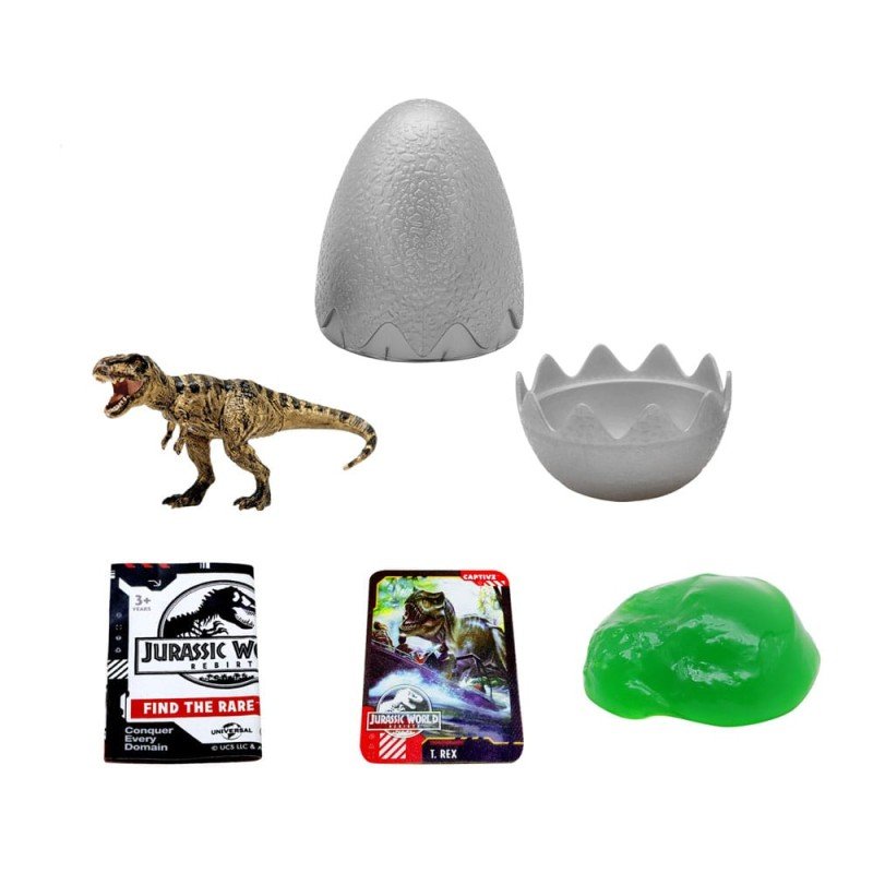 Jurassic World Rebirth Pop N Lock Breach Blind Box Captivz Build n Battle Dinos Display (12) | 0840148215337