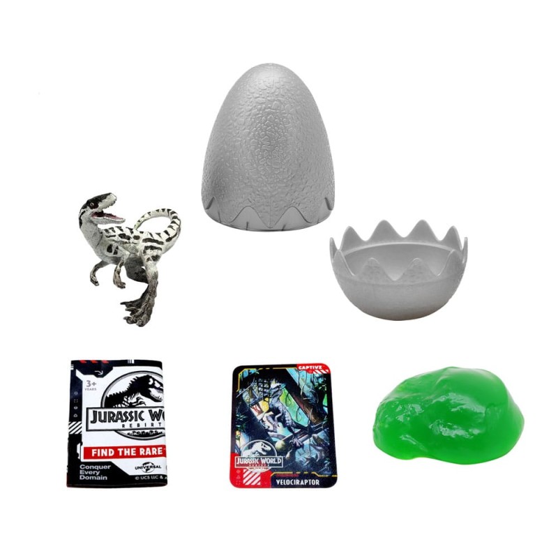 Jurassic World Rebirth Pop N Lock Breach Blind Box Captivz Build n Battle Dinos Display (12) | 0840148215337