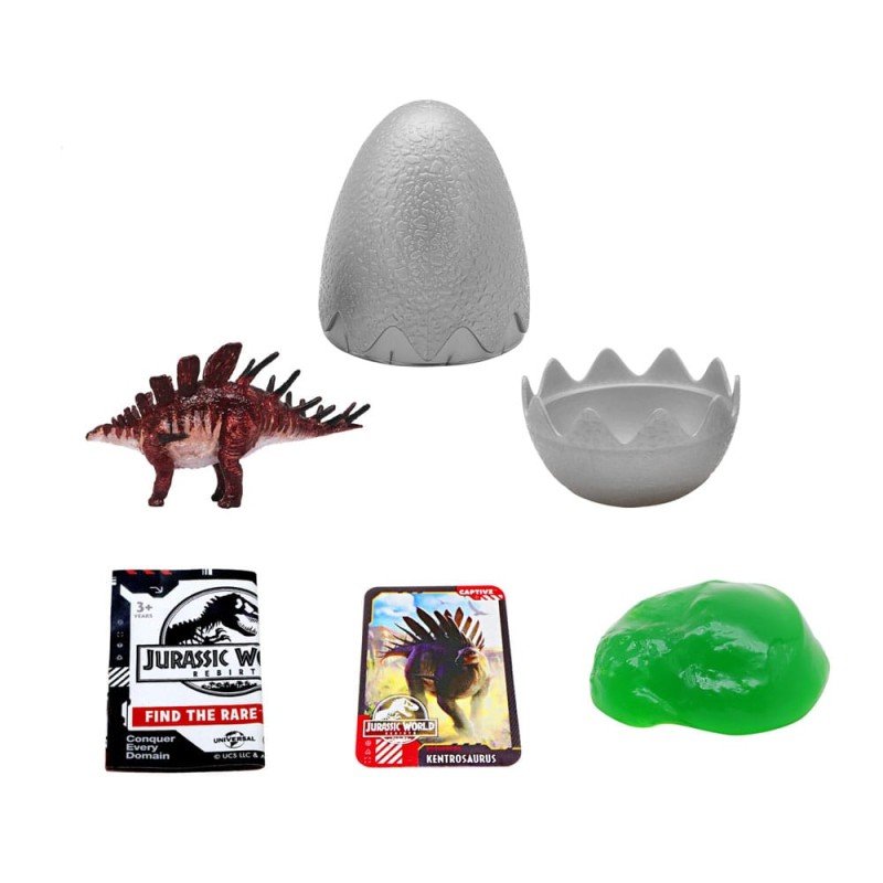 Jurassic World Rebirth Pop N Lock Breach Blind Box Captivz Build n Battle Dinos Display (12) | 0840148215337