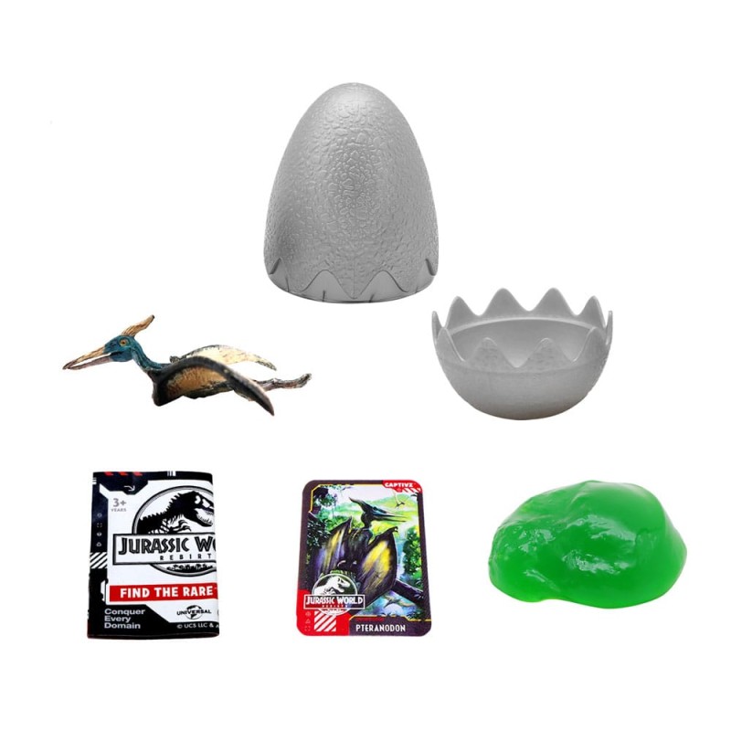 Jurassic World Rebirth Pop N Lock Breach Blind Box Captivz Build n Battle Dinos Display (12) | 0840148215337