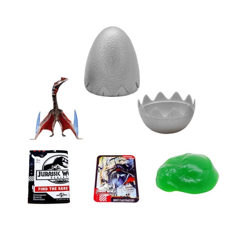Jurassic World Rebirth Pop N Lock Breach Blind Box Captivz Build n Battle Dinos Display (12) | 0840148215337