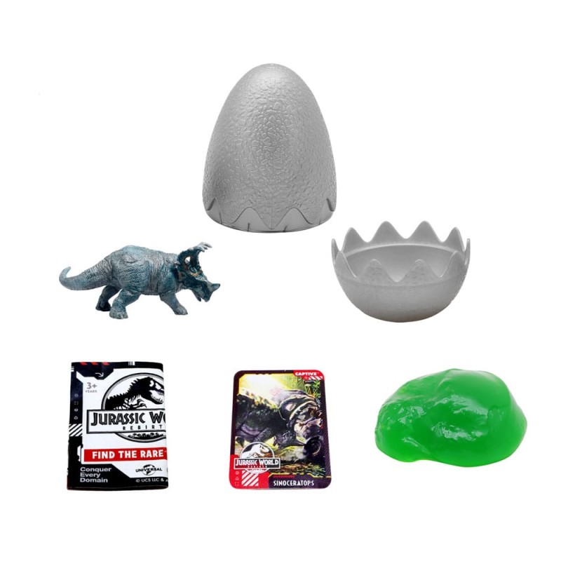 Jurassic World Rebirth Pop N Lock Breach Blind Box Captivz Build n Battle Dinos Display (12) | 0840148215337