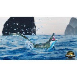 Jurassic World Rebirth Pop N Lock Breach Blind Box Captivz Build n Battle Dinos Display (12) | 0840148215337