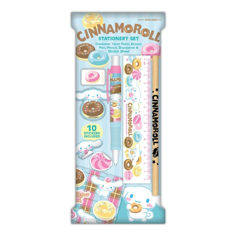Sanrio set d'écriture 6 pièces Cinnamoroll | 5056563707509