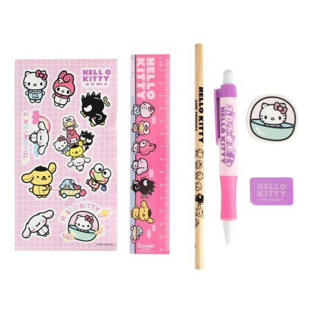 Sanrio set d'écriture 6 pièces Hello Kitty | 5056563719175