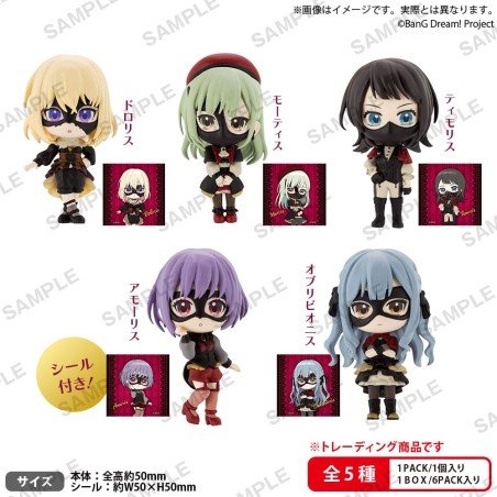 BanG Dream! assortiment figurines PVC Ave Mujica Rich Box Ver. 5 cm (6) | 4570194383518