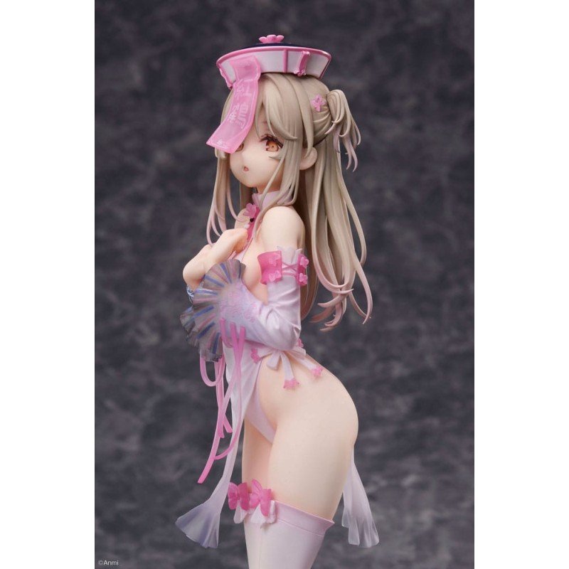 Original Character statuette PVC 1/7 Pink jiangshi Illustration by Anmi 24 cm | 4595643112549