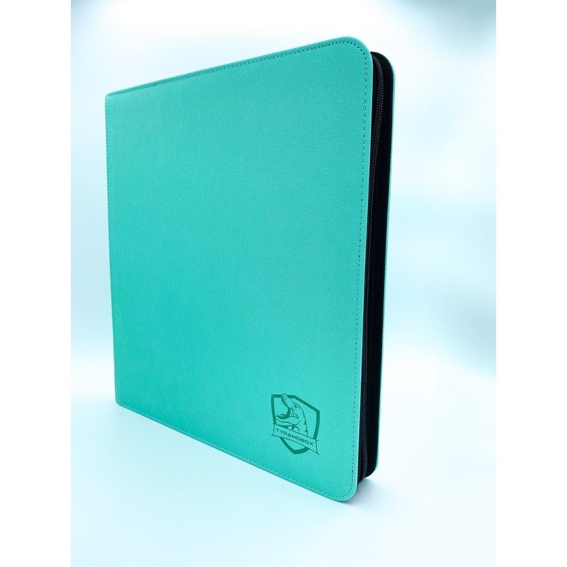 Tyranobox - Classeur PREMIUM PLUS 480 cartes (4x3) - Bleu Vert | 3760385120584