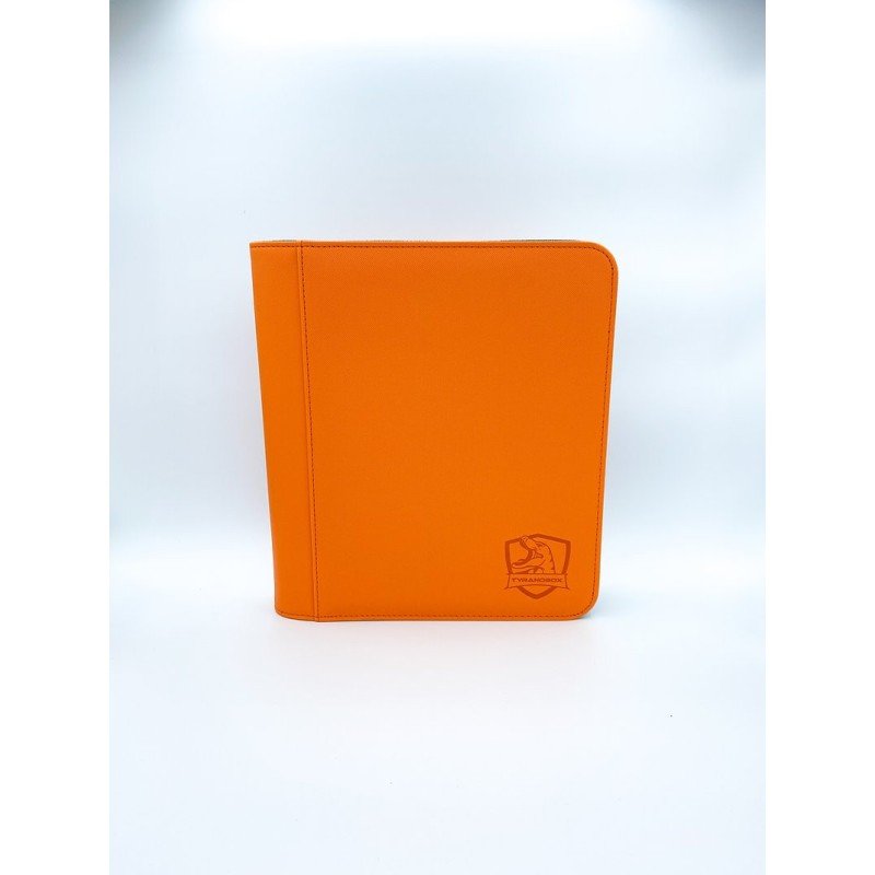 Tyranobox - Binder Top Loader - 2 x 2 (128 cartes) - Orange | 3760385120591