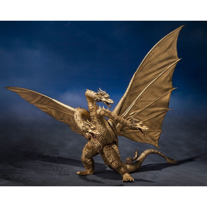 Godzilla figurine S.H. Monster Arts King Ghidora (1972) 25 cm | 4573102687340