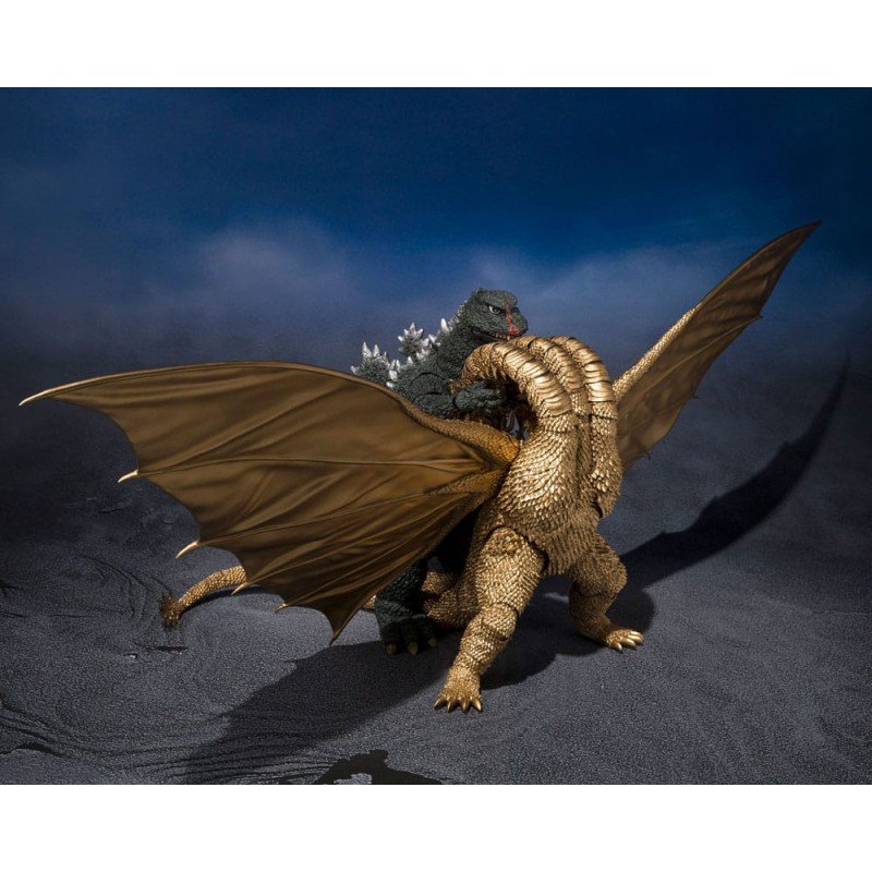 Godzilla figurine S.H. Monster Arts King Ghidora (1972) 25 cm | 4573102687340