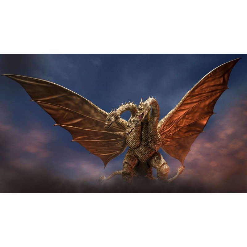 Godzilla figurine S.H. Monster Arts King Ghidora (1972) 25 cm | 4573102687340