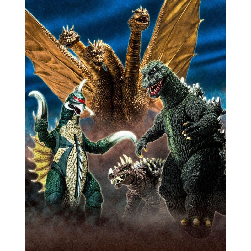 Godzilla figurine S.H. Monster Arts King Ghidora (1972) 25 cm | 4573102687340