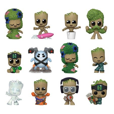 Je s'appelle Groot présentoir Mystery Minis figurines 5 cm (12) | 0000069231619