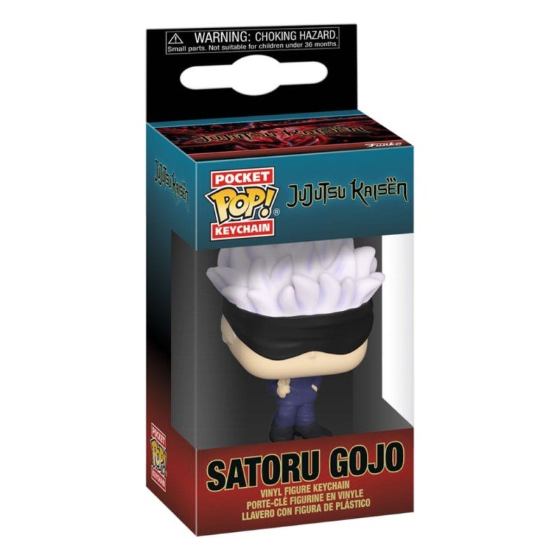 Jujutsu Kaisen présentoir porte-clés Pocket POP! Vinyl Gojo 4 cm (12) | 0889698720489