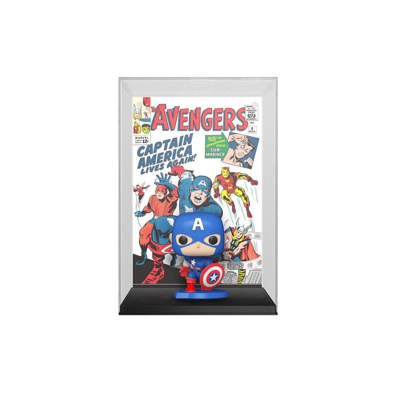 Marvel POP! Comic Cover Vinyl Figurine Avengers no.4 (1963) 9 cm | 0889698724999